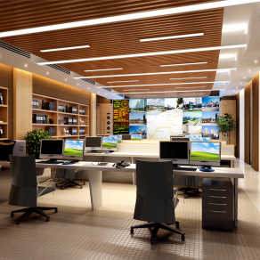 现代办公室 监控室